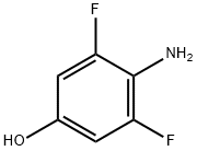 4-氨基-3,5-二氟苯酚, 135086-76-9, 结构式
