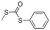 Dithiocarbonic acid S-methyl S-phenyl ester Structure