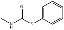 Methylthiocarbamic acid S-phenyl ester Struktur