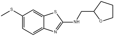 1350988-96-3 6-(METHYLTHIO)-N-(TETRAHYDROFURAN-2-YLMETHYL)-1,3-BENZOTHIAZOL-2-AMINE