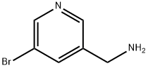 3-(アミノメチル)-5-ブロモピリジン 化学構造式