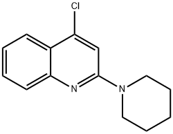 4-Chloro-2-piperidin-1-yl-quinoline Structure