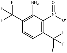 2-Nitro-3,6-bis(trifluoromethyl)aniline Struktur