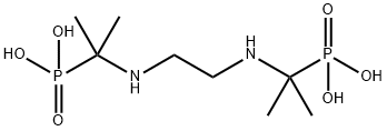 ETHYLENEDIAMINE-N,N'-BIS(ISOPROPYLPHOS- PHONIC AC.) HYDRATE Structure