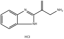 [2-(1H-Benzimidazol-2-yl)prop-2-en-1-yl]amine hydrochloride Structure