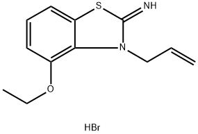 3-Allyl-4-ethoxybenzo[d]thiazol-2(3H)-imine hydrobromide Structure