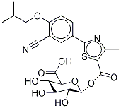 Febuxostat Acyl-β-D-glucuronide 化学構造式