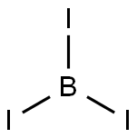 Boron triiodide Structure