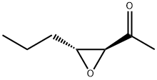 Ethanone, 1-(3-propyloxiranyl)-, trans- (9CI) Structure