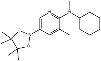 1351995-01-1 N-cyclohexyl-N,3-diMethyl-5-(4,4,5,5-tetraMethyl-1,3,2-dioxaborolan-2-yl)pyridin-2-aMine