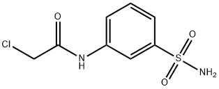 2-氯-N-(3-氨磺酰基苯基)乙酰胺,135202-69-6,结构式