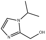 (1-イソプロピル-1H-イミダゾール-2-イル)メタノール 化学構造式