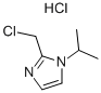 2-CHLOROMETHYL-1-ISOPROPYL-1H-IMIDAZOLE HCL Structure