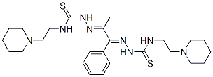 13521-11-4 1,1'-(1-Methyl-2-phenyl-1,2-ethanediylidene)bis[4-(2-piperidinoethyl)thiosemicarbazide]