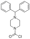 4-BENZHYDRYLPIPERAZIN-1-YL CARBONYL CHLORIDE|