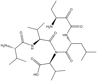 poststatin, 135219-43-1, 结构式