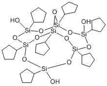 1,3,5,7,9,11,14-HEPTACYCLOPENTYLTRICYCLO[7.3.3.1(5,11)]HEPTASILOXANE-ENDO-3,7,14-트리올