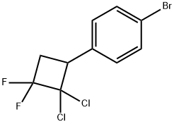 1-Bromo-4-(2,2-dichloro-3,3-difluorocyclobutyl)benzene|1-Bromo-4-(2,2-dichloro-3,3-difluorocyclobutyl)benzene