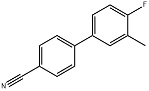 4-(4-Fluoro-3-methylphenyl)benzonitrile 结构式