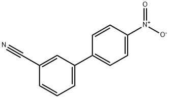 3-(4-Nitrophenyl)benzonitrile 化学構造式