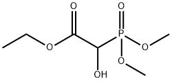 Dimethyl (ethoxycarbonyl)hydroxymethyl phosphonate 化学構造式