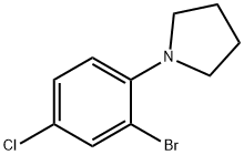 1-(2-BroMo-4-chlorophenyl)pyrrolidine|1-(2-溴-4-氯苯基)吡咯烷