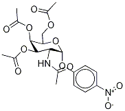 4-Nitrophenyl 2-(AcetylaMino)-2-deoxy-α-D-galactopyranoside 3,4,6-Triacetate Structure