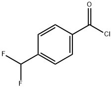 4-(二氟甲基)苯甲酰氯,1352755-21-5,结构式