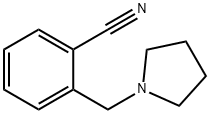 2-(PYRROLIDIN-1-YLMETHYL)BENZONITRILE Struktur