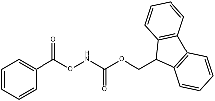 (9H-FLUOREN-9-YL)METHYL BENZOYLOXYCARBAMATE,1352786-35-6,结构式