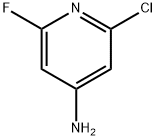 2-氯-6-氟吡啶-4-胺,1352830-76-2,结构式