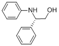 (S)-2-PHENYL-2-PHENYLAMINO-ETHANOL Struktur