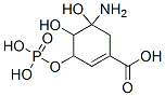 5-aminoshikimate-3-phosphate Struktur