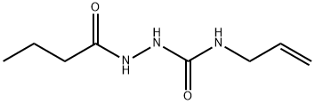 Butanoic  acid,  2-[(2-propenylamino)carbonyl]hydrazide  (9CI) Struktur