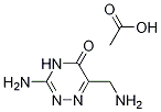 3-AMino-6-(aMinoMethyl)-1,2,4-triazin-5(4H)-one acetate Structure