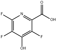 3,5,6-三氟-4-羟基-2-吡啶甲酸,1353101-92-4,结构式