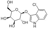4-氯-3-吲哚基 BETA-D-吡喃半乳糖苷,135313-63-2,结构式