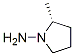 1-Pyrrolidinamine,2-methyl-,(R)-(9CI),135324-43-5,结构式