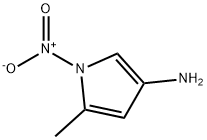 1-nitro-2-methyl-4-aminopyrrole 化学構造式
