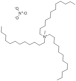 METHYLTRIDODECYLAMMONIUM NITRATE Structure