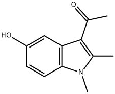 1-(5-HYDROXY-1,2-DIMETHYL-1H-INDOL-3-YL)-ETHANONE,135333-93-6,结构式