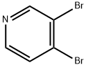 3,4-ジブロモピリジン 化学構造式