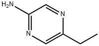 2-氨基-5-乙基吡嗪, 13535-07-4, 结构式