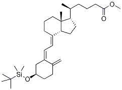 (3β,5Z,7E)-3-(tert-Butyldimethylsiluloxy)-9,10-secochola05,7,10(19)-triene-24-carboxylic Acid Methyl Ester