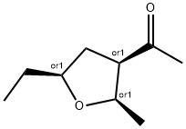 Ethanone, 1-(5-ethyltetrahydro-2-methyl-3-furanyl)-, (2alpha,3alpha,5alpha)- (9CI) Structure