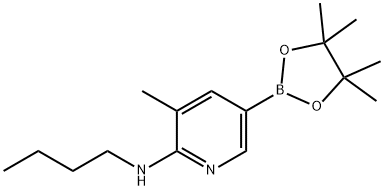 N-butyl-3-Methyl-5-(4,4,5,5-tetraMethyl-1,3,2-dioxaborolan-2-yl)pyridin-2-aMine|