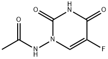 Acetamide,  N-(5-fluoro-3,4-dihydro-2,4-dioxo-1(2H)-pyrimidinyl)- 结构式
