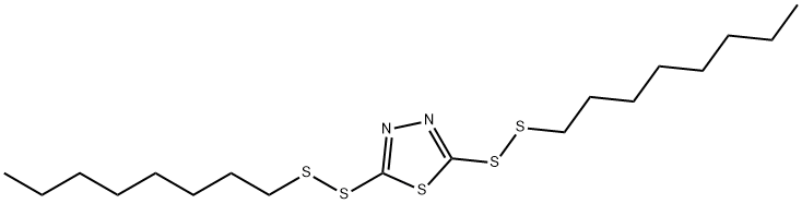 2,5-双(辛基二硫代)噻二唑,13539-13-4,结构式