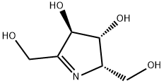 2H-Pyrrole-2,5-dimethanol,3,4-dihydro-3,4-dihydroxy-,(2S,3R,4R)-(9CI) Struktur
