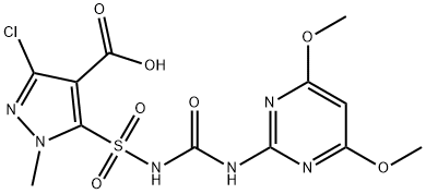 135397-30-7 3-chloro-5-[(4,6-dimethoxypyrimidin-2-yl)carbamoylsulfamoyl]-1-methyl- pyrazole-4-carboxylic acid